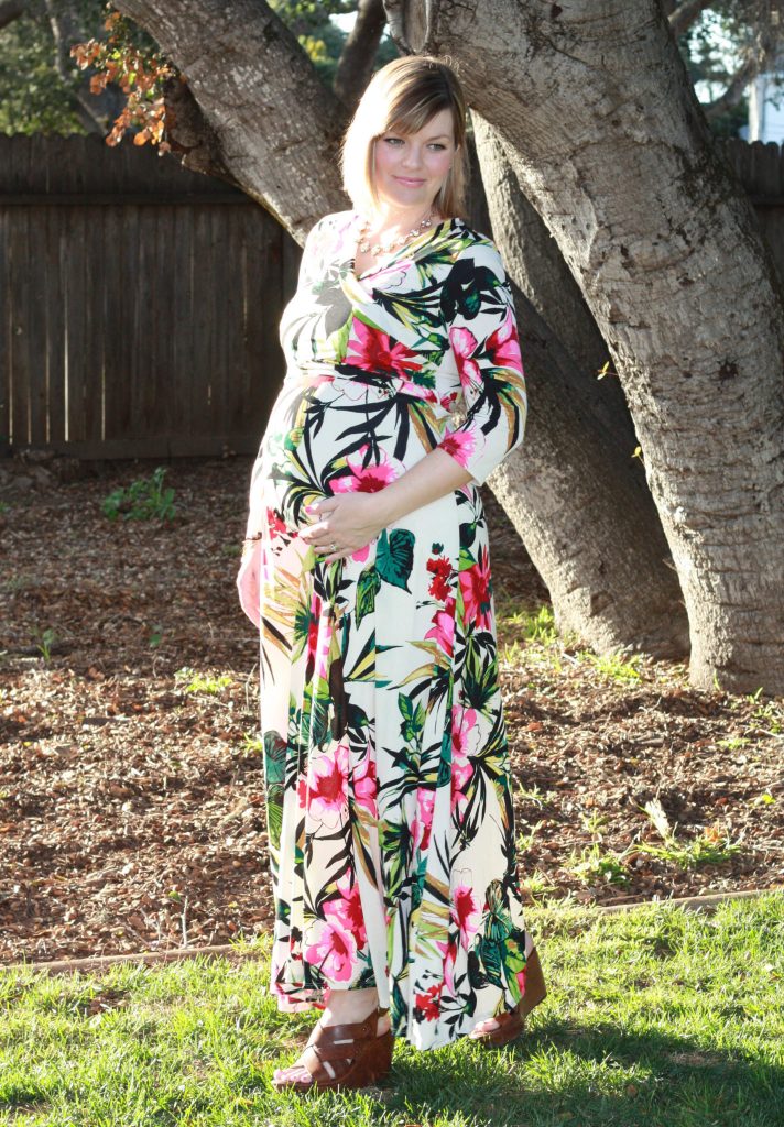 PinkBlush Maternity Dress Review & Giveaway! - Kara In the Kitchen